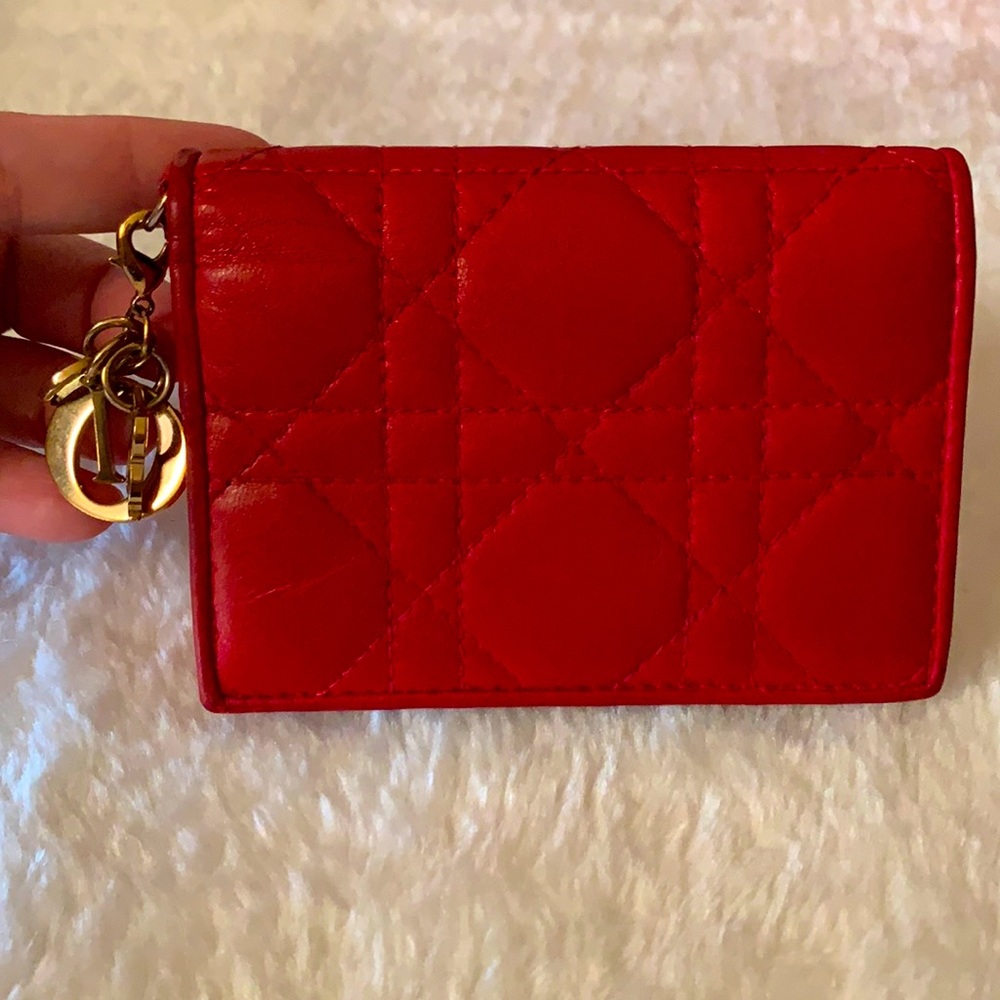 Compact Dior Card wallet